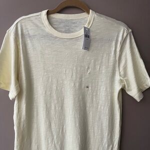 American Eagle, pastel yellow, T-shirt, XS